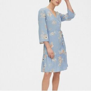 Gap Wrap Floral Dress S